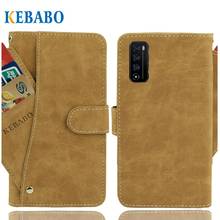 Vintage Leather Wallet XGODY A90 Pro Case 6.6" Flip Luxury Card Slots Cover Magnet  Phone Protective Cases Bags 2024 - buy cheap
