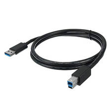 Cable de extensión USB 3,0 macho A macho para impresora, conector USB 3,0, para concentrador USB 3,0, impresoras, escáneres, etc. 2024 - compra barato