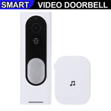 Portable Wireless Smart Wi-Fi Video Doorbell HIgh Quality HD Camera Talk Door Ring Bell UK Plug With Data Cable 2024 - buy cheap