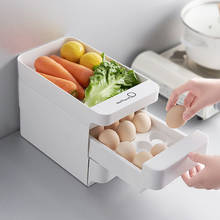 Simple Stackable Egg Box Refrigerator Storage Rack Food Storage Organizer Drawer Containers Kitchen Items Multi-Layer Egg Holder 2024 - buy cheap