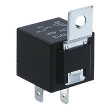 1pc DC 12V 40A Black Relay 4 PIN Durable Automotive Car Truck Boat Relays Normally Open Contact Relay 27.5*28*25mm Mayitr 2024 - buy cheap