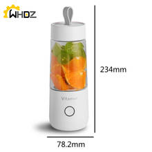 350ml Portable Juicer Electric USB Rechargeable Smoothie  Machine Mixer Mini Juice Maker Fast Food Processor Mobile Mixer 2024 - buy cheap