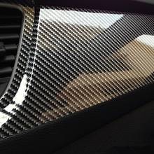 Glossy 5D Carbon Fiber Wrapping Vinyl Film for vw caddy ford kuga skoda fabia peugeot 5008 2017 astra h suzuki gsxr kia carens 2024 - buy cheap