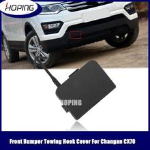 Hoping unpainted Front Bumper Towing Hook Cover Case Cap For Changan CX70 Base Color 2024 - buy cheap