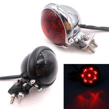 Motorcycle Adjustable Cafe Racer Style Stop Tail Light Red 12V LED Motorbike Brake Rear Lamp Taillight for Chopper Bobber Style 2024 - buy cheap