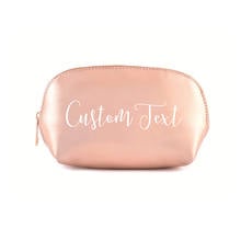 Personalised Bridesmaid Gift Make Up and Swimsuit Waterproof Bag Maid of Honour Gift - Unique Gift for Bridal Party Custom 2024 - buy cheap