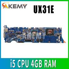 Ux31e rev3.2/3.1 i5 cpu 4 gb ram placa-mãe para asus zenbook ux31e ux31 mainboard processador de memória a bordo 100% testado 2024 - compre barato