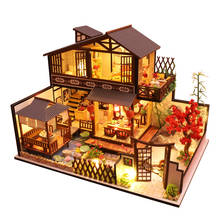 CUTEBEE Kids Toys Doll House Furniture Assemble Wooden Miniature Dollhouse Diy Dollhouse Puzzle Educational Toys For Children P2 2024 - buy cheap