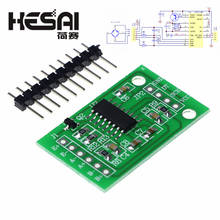 Sensor de presión de pesaje HX711, módulo a/d de precisión de 24 bits + 34mm x 34mm, resistencia de celda de carga de 50Kg, tensión de medio puente 2024 - compra barato