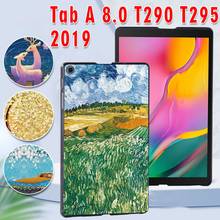 Tablet Case for Samsung Galaxy Tab A 8.0 (2019) T290/T295 Anti-Dust Hard cover case + free Stylus 2024 - buy cheap