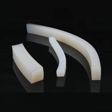 Solid Silicone Strip Seal Sealing Bar 8 10 11 12 13 * 8 10 12 14 15 20 25 30 32 40 50mm Anti-aging Heat-resistance 2024 - buy cheap