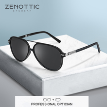 ZENOTTIC Prescription Sunglasses Men Polarized Optical Sun Glasses For Women Retro Bifocal Shades Myopia Progressive Eyeglasses 2024 - buy cheap