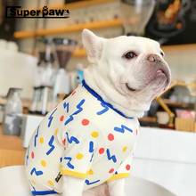 Fashion Cute Pet Dog T-shirt Clothes Summer Vest Hoodie For Small Medium Dogs French Bulldog Chihuahua Schnauzer Costume XBC02 2024 - buy cheap