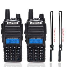 Baofeng-walkie-talkie portátil con banda Dual, transmisor de Radio bidireccional de 5W, VHF/UHF, 2 PTT, Pofung, UV 82, CB Ham, UV-82, 2 uds. 2024 - compra barato