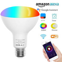 E27/E26/B22 WiFi Smart  Led Light Bulb RGBCW  Energy Saving Dimming 9W Multicolor Lamp  Compatible Alexa Google Home 85V-265V 2024 - buy cheap