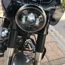 Faro LED de 7 pulgadas para motocicleta Harley, accesorio para moto, Touring FLD, Softail, Heritage, Street Glide, Road King, Electra Glide, Jeep Wrangler 2024 - compra barato