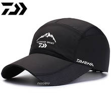 Daiwa Fishing Sun Hat Men's Summer New Outdoor Sports Quick-drying Mesh Baseball Cap Riding Leisure Breathable Sun Hat 2024 - buy cheap