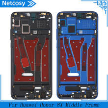 Netcosy For Huawei Honor 8X Middle Plate Cover Housing Middle Frame For Huawei Honor 8X JSN-L21 JSN-L42 JSN-AL00 JSN-L22 2024 - buy cheap