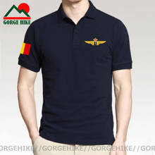 Armed Forces Belgium Belgian Belgique BE BEL Military Air Solid Polo Shirts Modish Slim Fit short sleeve Polo shirt male Jerseys 2024 - buy cheap