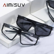 AIMISUV-gafas de sol con espejo para hombre y mujer, lentes de sol de gran tamaño, ultralivianas, con marco de acetato, antideslumbrantes, para pescar y conducir 2024 - compra barato