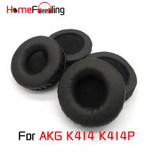 Homefeeling Ear Pads For AKG K414 K414P Earpads Round Universal Leahter Repalcement Parts Ear Cushions 2024 - buy cheap
