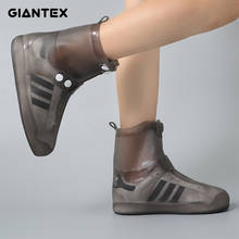 Giantex однобортный дизайн непромокаемые Нескользящие непромокаемые сапоги с защитой окружающей среды силиконовые чехлы для обуви 2024 - купить недорого