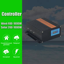 Sistema Híbrido Solar eólico MPPT, controlador de carga 400W ~ 1000W, 200W ~ 1000W, regulador automático Solar 12V 24V 48V para generador de viento 2024 - compra barato