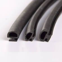 Aluminium Door Window EPDM Rubber Sealing Strip Sliding Screen Sash Seals Gasket 5/6/7mm10m Black 2024 - buy cheap