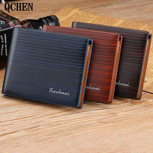 Man's wallet Vintage Men Leather Brand Luxury Short Slim Male Purses Money Clip Credit Card Dollar Price Portomonee Carte 007 2024 - buy cheap