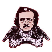 The Nevermore Pin is a great ode to our favorite poet Edgar Allan Poe 2024 - buy cheap