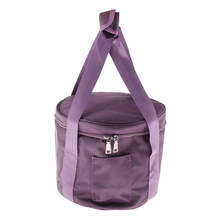 Carry Case Zipper Bag for Crystal Singing Bowl Oxford Cloth 12inch Purple 2024 - buy cheap