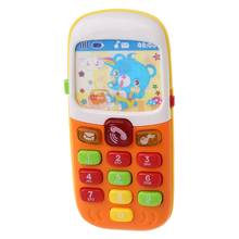 2021 Новые Детские Мобильный Телефон обучающие игрушки электронный игрушечный телефон музыкальная игрушка 2024 - купить недорого