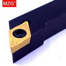 MZG-herramientas de perforación externas, 12mm, 16mm, 20mm, SDJCR1010H07, torno CNC, barra de corte, inserto de carburo, soporte de herramientas de acero con abrazadera 2024 - compra barato