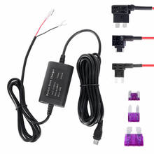 1set DC 12-30V To 5V 2A Universal Hard Wire Fuse Box ATC/ATS/ATO Car Recorder Dash Cam Hard Wire Kit Micro USB Accessories 2024 - buy cheap