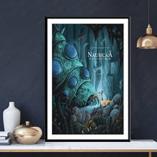 Home Decor Canvas Painting Nausicaa Valley of the Wind Classic Movie Japan Anime Art Nordic Style Wall Watercolor Poster Bedroom 2024 - buy cheap