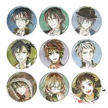 Bungou to Alchemist: Shinpan no Haguruma Anime Badge Game Akutagawa Ryunosuke Shiga Naoya Metal Badge Brooch Pins 2024 - buy cheap