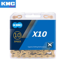 KMC X10 Original MTB Road Bike Chain 116L 10 Speed Bicycle Chain Magic Button Mountain With Box 2024 - buy cheap