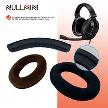 NullMini Сменные амбушюры для Sennheiser HD380 Pro HD380Pro PC350 наушники с рукавами наушники гарнитура PC 350 HD 380 2024 - купить недорого