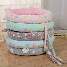 Soft Fleece Cat Bed Dog Basket Puppy Sleeping Mat Bed Chihuahua Round Pad Pet Cushion Small Medium Dogs Kennel Cama Cachorro 2024 - buy cheap