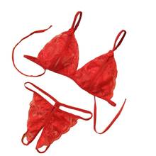 Sexy feminino puro laço bandagem sutiã aberto virilha g-string roupa interior erótica conjunto ace underwire roupa interior 2024 - compre barato