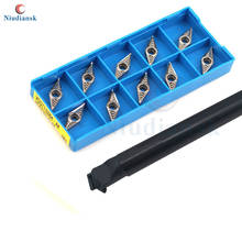 1pc S16Q-SVZCR11 S20R-SVZCR11 Internal Turning Tool Holder S20R-SVZCL11 Arbor 10pcs VCGT1103 Carbide Inserts CNC Lathe Tools Set 2024 - buy cheap