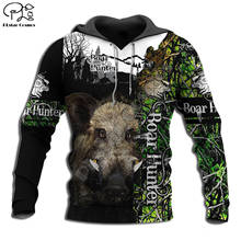 Wild Boar hunting 3d all over Printed Unisex hoodies Harajuku Fashion Casual Hooded Sweatshirt zip hoodies drop shipping 2024 - buy cheap