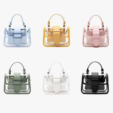 Fashion Women Girls Handbag Transparent Shoulder Bag Messenger Summer Beach Purse Crossbody Tote 2024 - buy cheap
