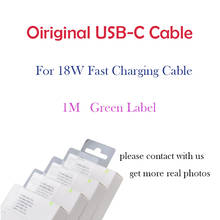 20 шт./лот в оригинальной упаковке 1 м/3 фута usb c кабель для быстрой зарядки Тип c до 8 контактов зарядный кабель для i 11 pro max Быстрая зарядка 2024 - купить недорого