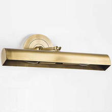 High Quality Copper Wall Lamp Modern Scone AC110V 220v Gold Bathroom Mirror Lights 2024 - buy cheap