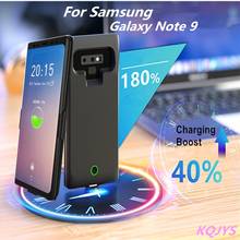 KQJYS 7000 мАч внешняя Портативная зарядка Внешний Аккумулятор Чехол зарядное устройство чехол s для samsung Galaxy Note 9 чехол питания 2024 - купить недорого