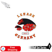 LEBACH GERMANY PATCH Iron on Embroidery Patch Full Back Size for Jacket Biker Rider Cool Fashion Badges Punk Motorcycle Stickers 2024 - buy cheap
