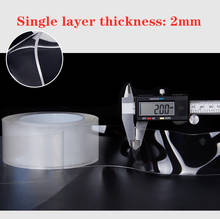 Cinta adhesiva multifuncional de doble cara, cinta lavable sin huellas, Nano, 1/3/5 metros de ancho, 30mm, 50mm 2024 - compra barato