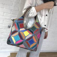 San Maries Fashion Colorful Large Capacity Women Shoulder Bags Casual Female Shopping Bag Lady Hobo Handbag Tote Travel Purses 2024 - buy cheap