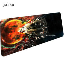 Mousepad com espaçonave para computador, mouse pad ergonômico 700x400 da star wars 2024 - compre barato